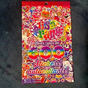 Lovely Lisa Frank Over 600 sticker book